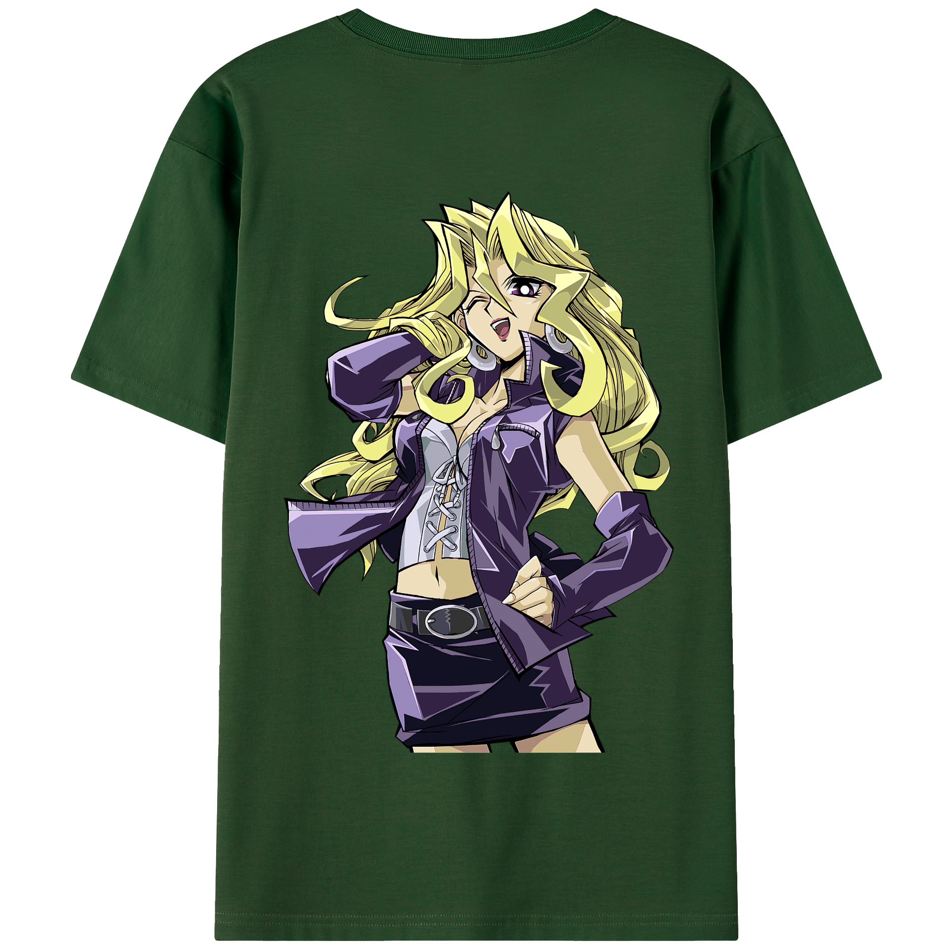 （画像用） 遊☆戯☆王 Yu-Gi-Oh! 綿100％半袖Tシャツ（背面プリント）